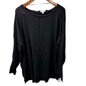 Macy's Style & Co Plus Sweater 3X Thin Knit Boat Neck NEW #G710